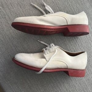 Polo Ralph Lauren Ivory Oxfords